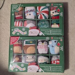 Holiday Squishmallow Ornament Sets